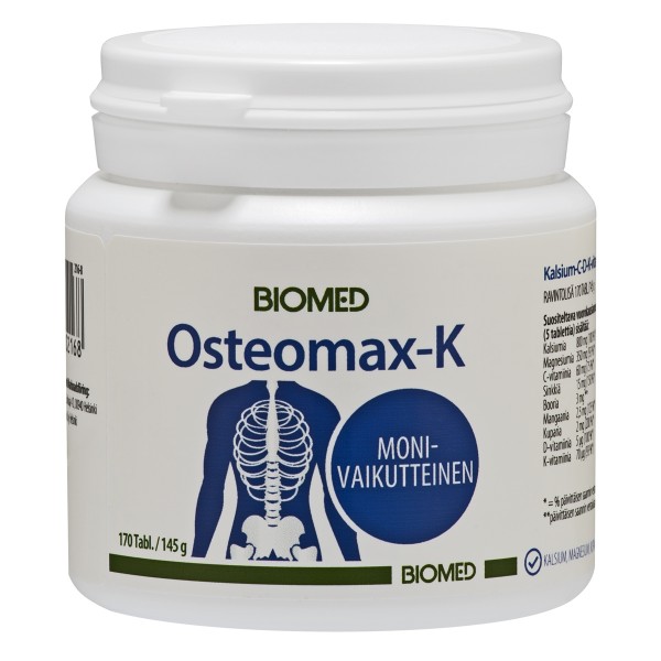 Витамины для суставов Osteomax Biomed 170 шт