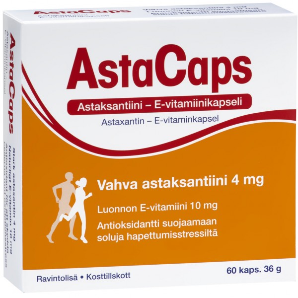 Витамины Astacaps астаксантин 60 шт