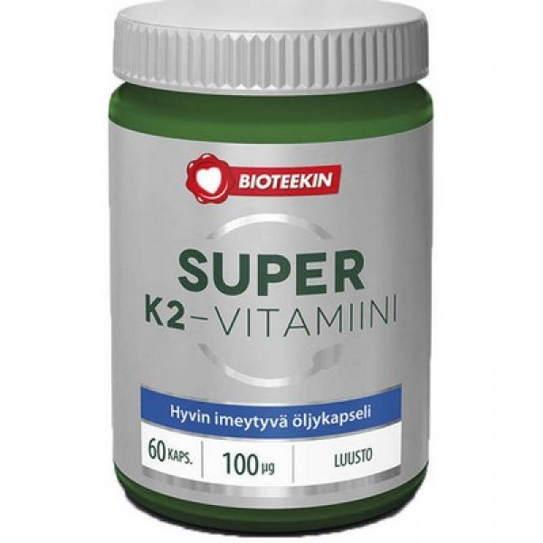 Витамин K2 Bioteekin Super K2 vitamiini 60 шт