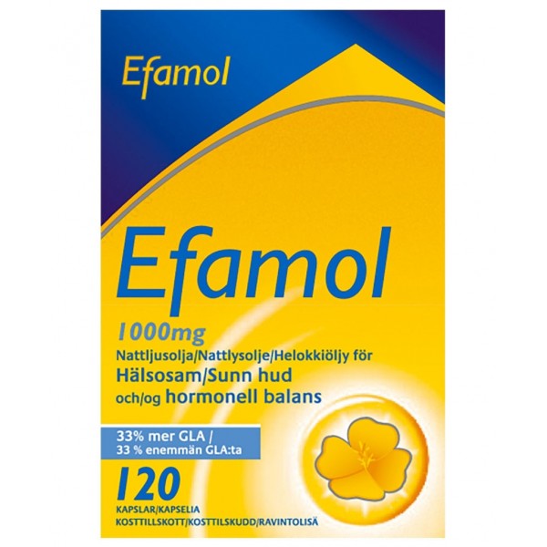 Витамин Е Масло вечерней примулы Efamol 1000мг 120 шт
