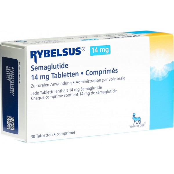 Ребелсас 14 мг RYBELSUS 14 mg 30 таблеток
