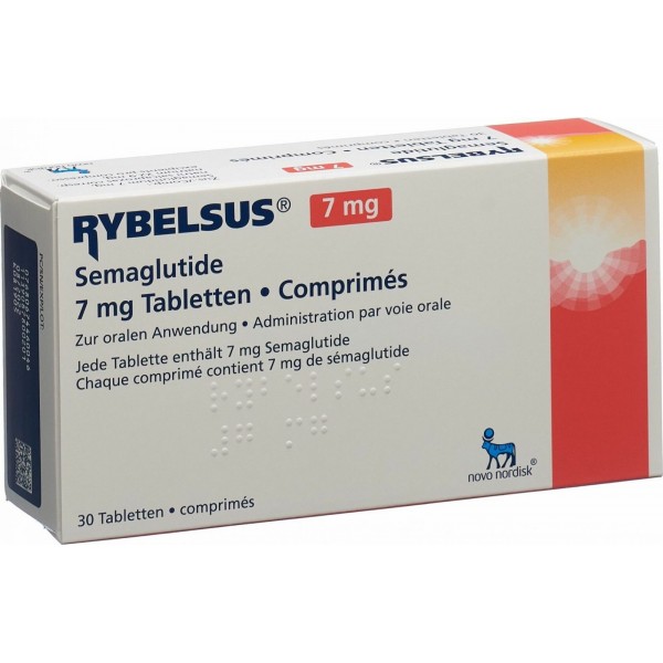 Ребелсас 7 мг RYBELSUS 7 mg 30 таблеток