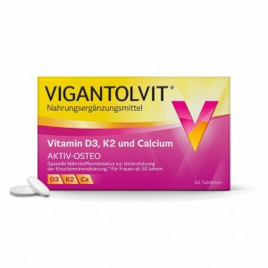 Витамины для костей Vigantolvit Aktiv-osteo 60 шт