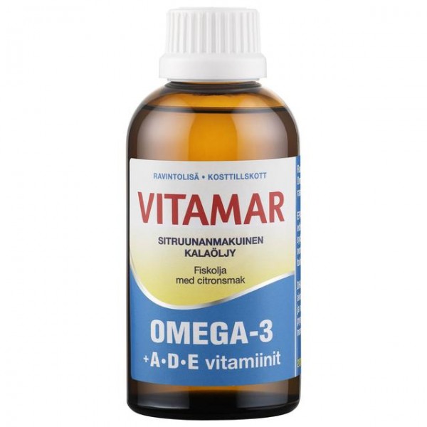 Рыбий жир Vitamar Omega-3 ADE 200 мл