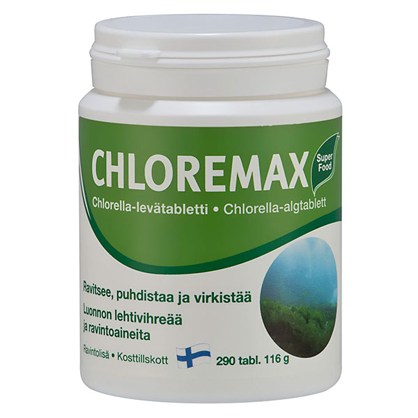 Витамины содержащие водоросль Хлореллу Chloremax хлоремакс 290 шт