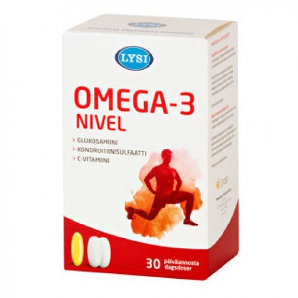 Витамины для суставов  Lysi Omega - 3 Nivel 90 шт