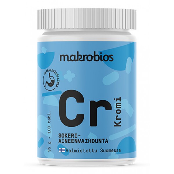 Хром Makrobios Chromium 35g 100шт