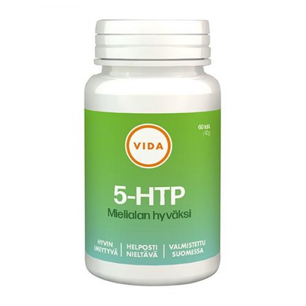 Витамины при депрессии Vida 5-HTP 60 шт
