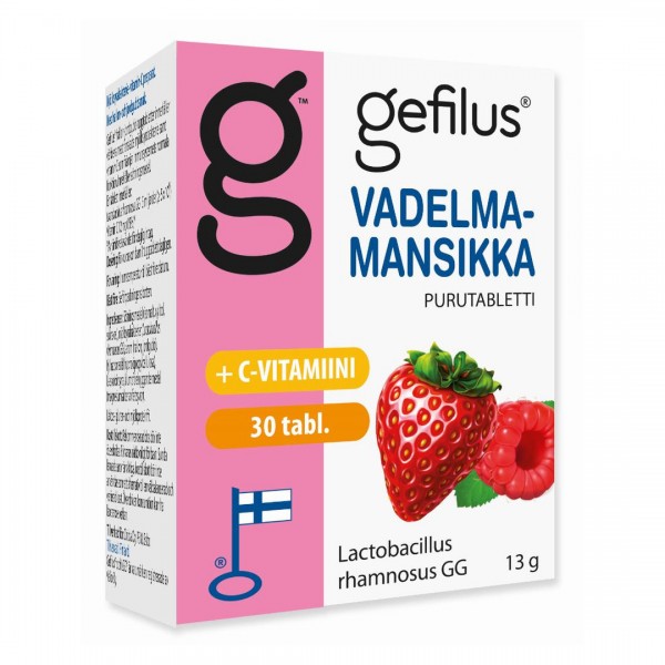 Кисломолочные бактерии Gefilus LGG + Витамин С 30 шт