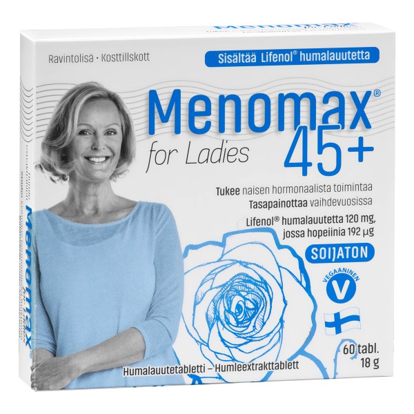 Витамины при менопаузе Menomax for Ladies 60шт