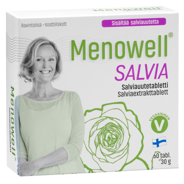 Витамины для женщин Menowell Salvia 60 шт