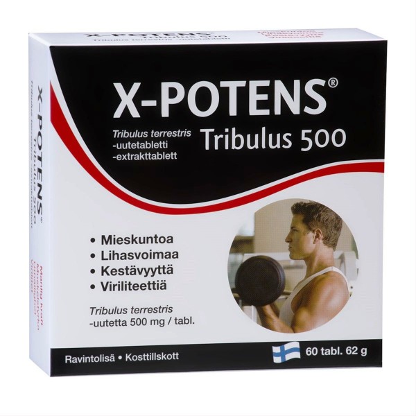 Витамины для мужчин X-Potens Tribilus 500 60 шт