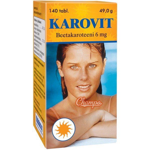 Витамины для загара Karovit 140 шт