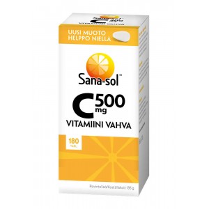 Витамин C  500mg Sana-sol 180 шт 