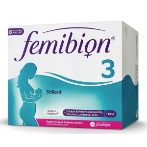 Витамины для кормящих мам Femibion-3  56 капс и 56 таб
