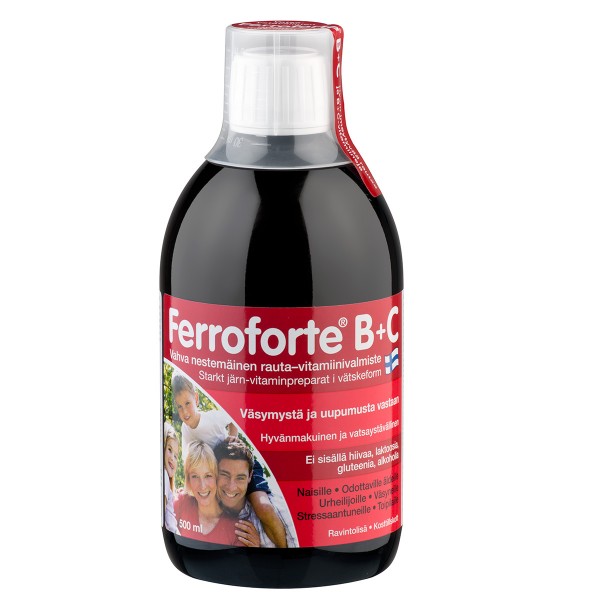 Железо жидкое Ferroforte  B+C 500 мл
