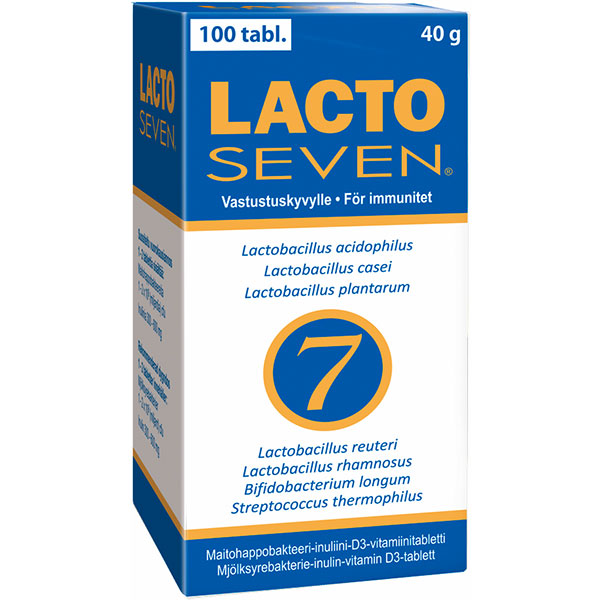 Лактобактерии Lacto Seven 100 шт